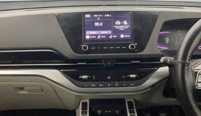 2023 KIA CARENS PRESTIGE PLUS 1.4 PETROL 7 STR, Petrol, Manual, 26,327 km, Air Conditioner