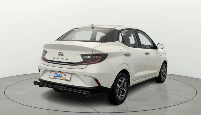 2020 Hyundai AURA SX PLUS 1.2 AMT CRDI, Diesel, Automatic, 45,704 km, Right Back Diagonal