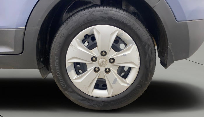 2018 Hyundai Creta E PLUS 1.6 PETROL, Petrol, Manual, 61,874 km, Left Rear Wheel
