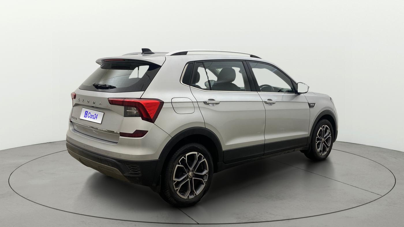 2021 Skoda KUSHAQ STYLE 1.0L TSI MT, Petrol, Manual, 1,02,904 km, Right Back Diagonal