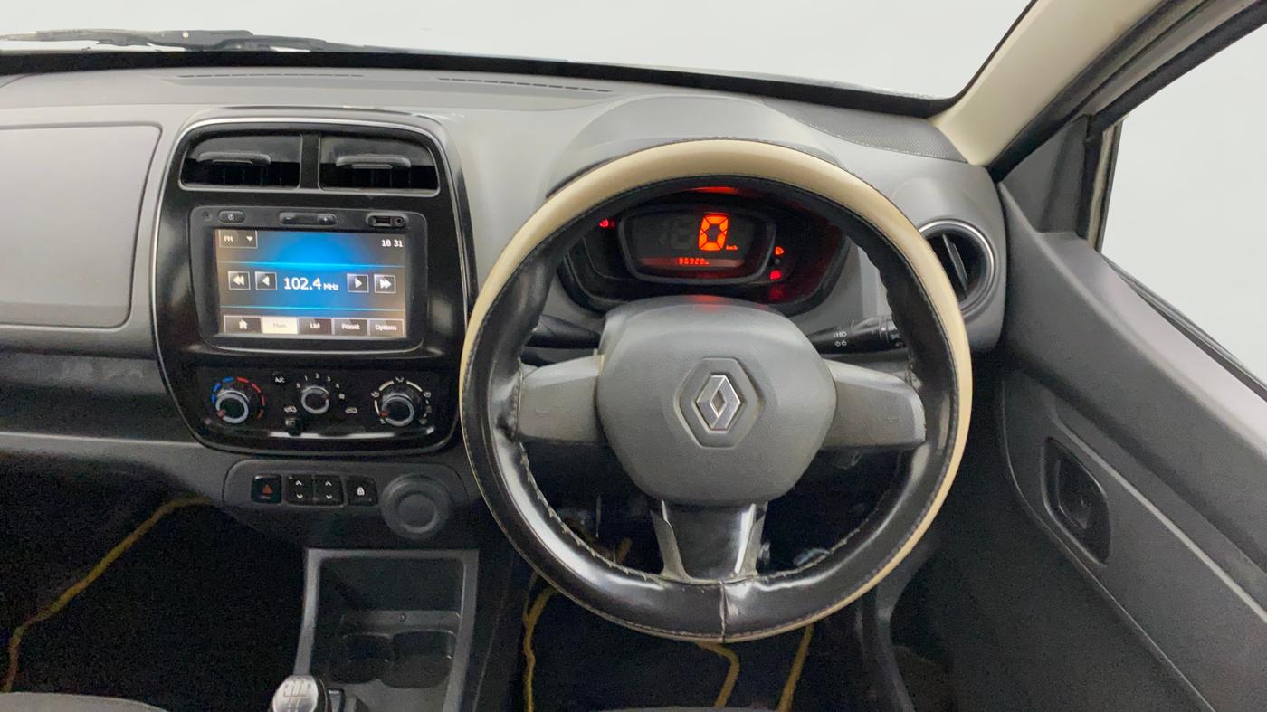 2015 Renault Kwid RXT 0.8, Petrol, Manual, 96,926 km, Steering Wheel Close Up