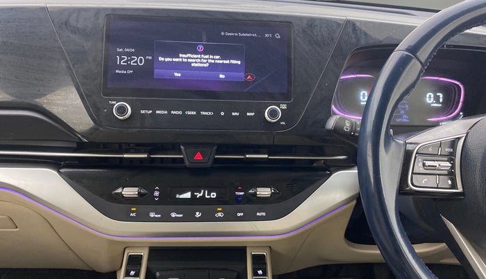 2023 KIA CARENS LUXURY PLUS 1.5 DIESEL AT 7 STR, Diesel, Automatic, 1,27,119 km, Air Conditioner