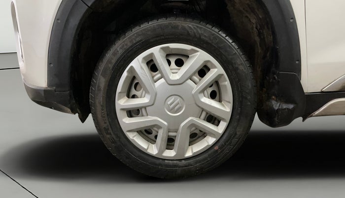 2021 Maruti Vitara Brezza LXI, Petrol, Manual, 12,846 km, Left Front Wheel