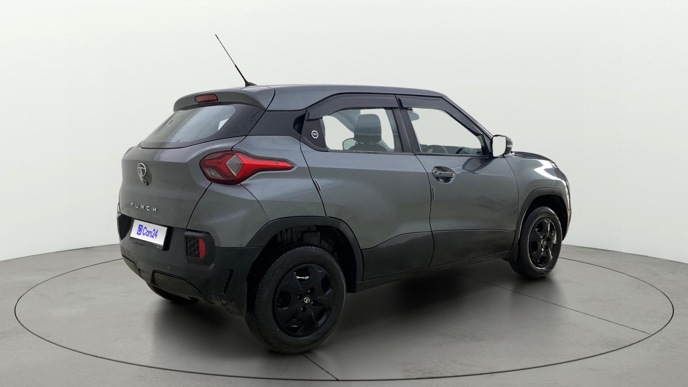 2024 Tata PUNCH ACCOMPLISHED AMT, Petrol, Automatic, 18,344 km, Right Back Diagonal