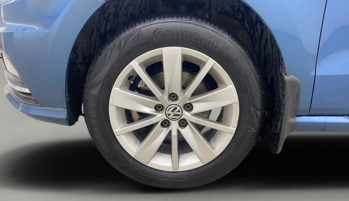 2017 Volkswagen Ameo HIGHLINE PLUS 1.5L AT 16 ALLOY, Diesel, Automatic, 71,356 km, Left Front Wheel