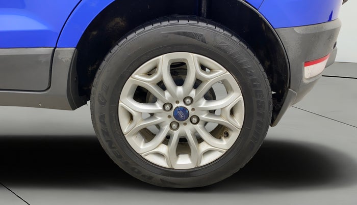 2017 Ford Ecosport TITANIUM 1.5L DIESEL, Diesel, Manual, 1,23,289 km, Left Rear Wheel