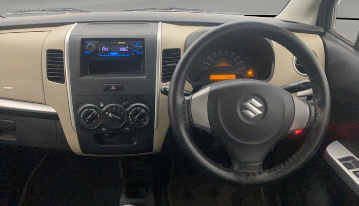 2018 Maruti Wagon R 1.0 LXI CNG, CNG, Manual, 95,321 km, Steering Wheel Close Up