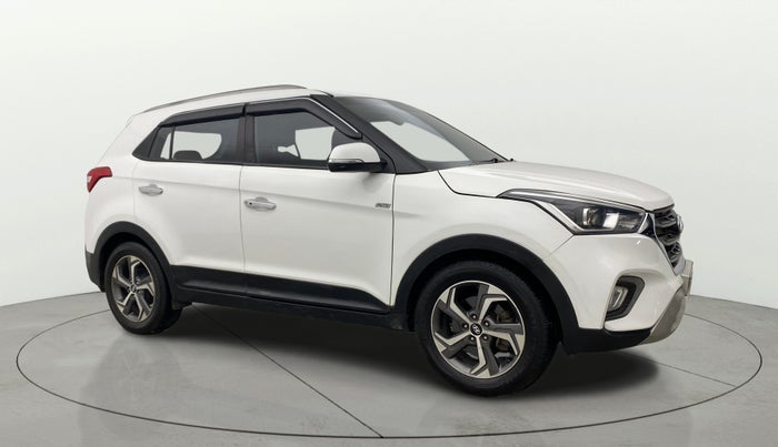 2019 Hyundai Creta SX AT 1.6 PETROL, Petrol, Automatic, 26,027 km, Right Front Diagonal