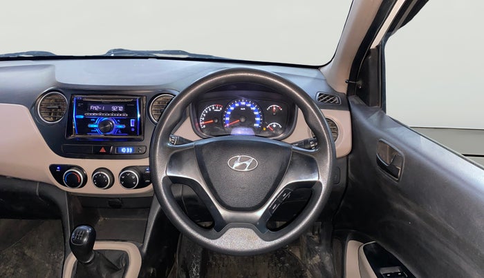2014 Hyundai Xcent BASE 1.2, Petrol, Manual, 1,23,456 km, Steering Wheel Close Up