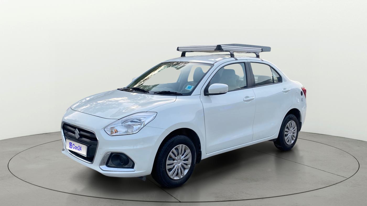 2022 Maruti Dzire VXI CNG, CNG, Manual, 77,499 km, Left Front Diagonal