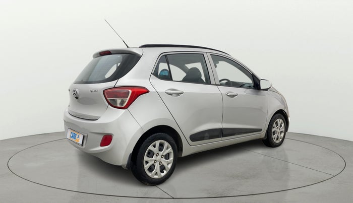 2015 Hyundai Grand i10 SPORTZ 1.2 KAPPA VTVT, Petrol, Manual, 69,663 km, Right Back Diagonal
