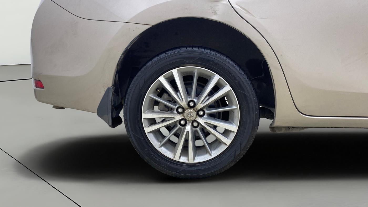 2014 Toyota Corolla Altis VL CVT PETROL, Petrol, Automatic, 78,576 km, Right Rear Wheel