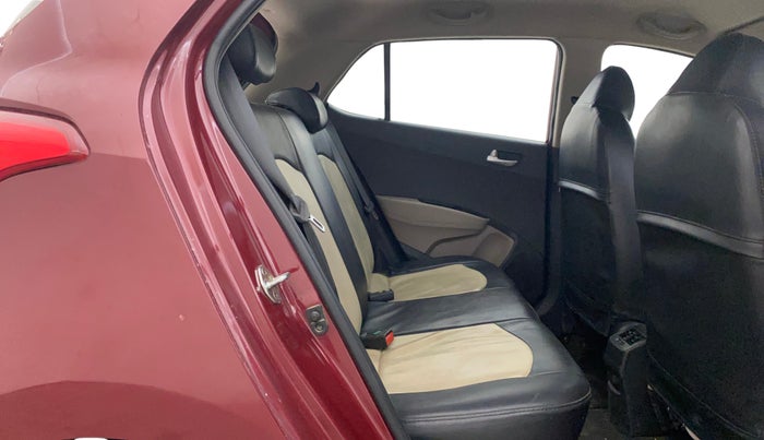 2015 Hyundai Grand i10 ASTA AT 1.2 KAPPA VTVT, Petrol, Automatic, 36,733 km, Right Side Rear Door Cabin