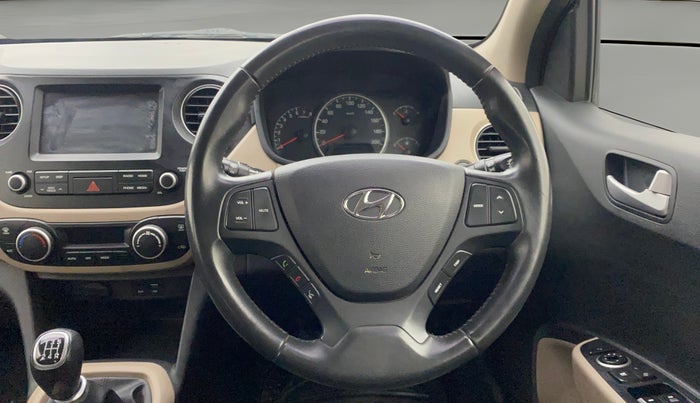 2017 Hyundai Grand i10 ASTA 1.2 KAPPA VTVT, Petrol, Manual, 67,375 km, Steering Wheel Close Up