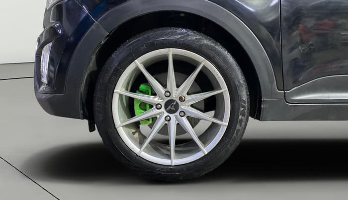 2016 Hyundai Creta SX PLUS AT 1.6 DIESEL, Diesel, Automatic, 53,017 km, Left Front Wheel