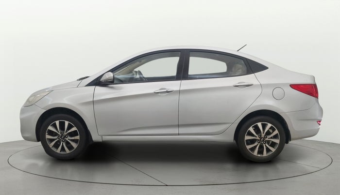2013 Hyundai Verna FLUIDIC 1.6 VTVT SX OPT AT, Petrol, Automatic, 80,075 km, Left Side