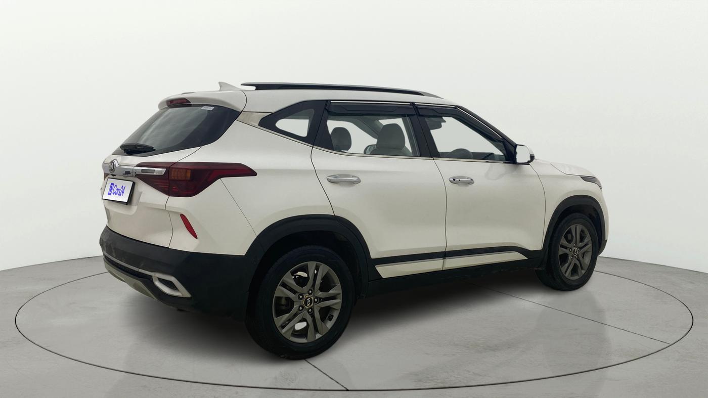 2020 KIA SELTOS HTX 1.5 PETROL, Petrol, Manual, 1,03,939 km, Right Back Diagonal
