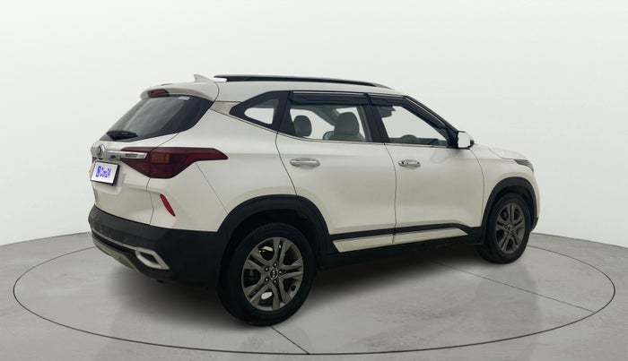 2020 KIA SELTOS HTX 1.5 PETROL, Petrol, Manual, 1,03,939 km, Right Back Diagonal