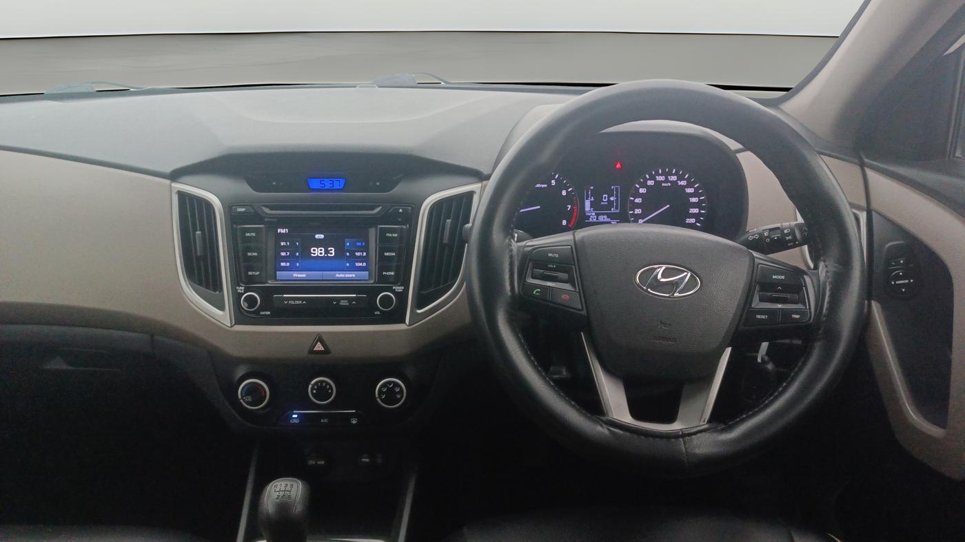 2016 Hyundai Creta S 1.6 PETROL, Petrol, Manual, 30,922 km, Steering Wheel Close Up