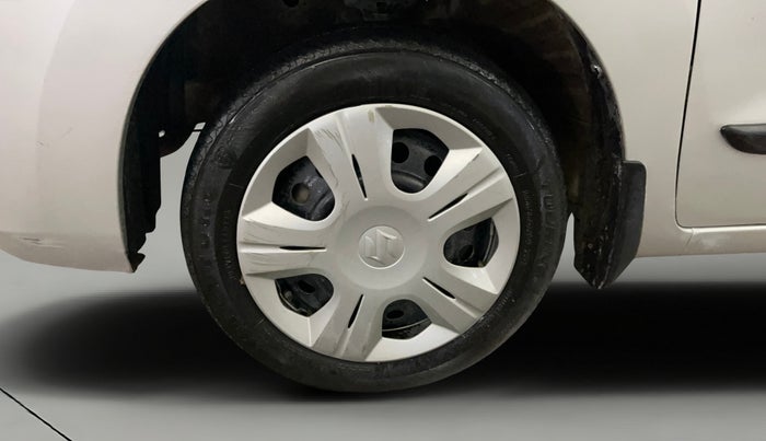2014 Maruti Wagon R 1.0 VXI, Petrol, Manual, 48,418 km, Left Front Wheel