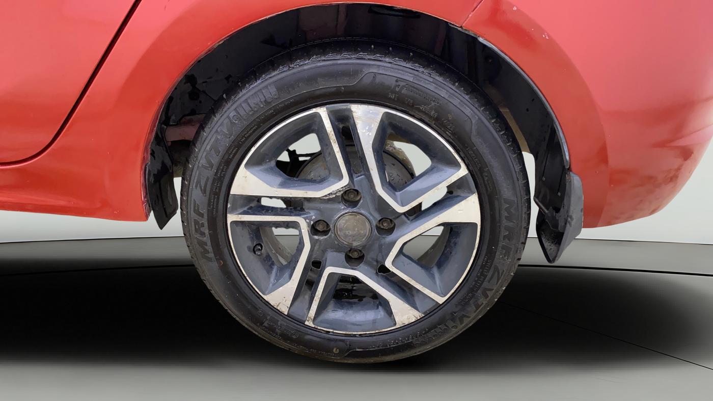 2018 Tata TIGOR XZ (O) PETROL, CNG, Manual, 76,584 km, Left Rear Wheel