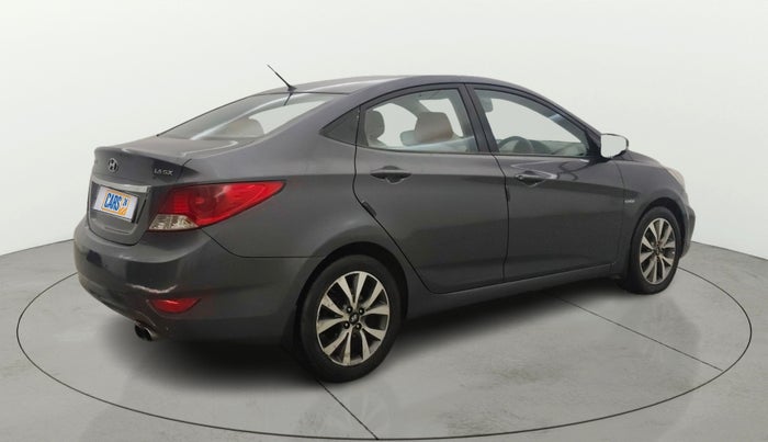 2014 Hyundai Verna FLUIDIC 1.6 CRDI SX, Diesel, Manual, 87,372 km, Right Back Diagonal