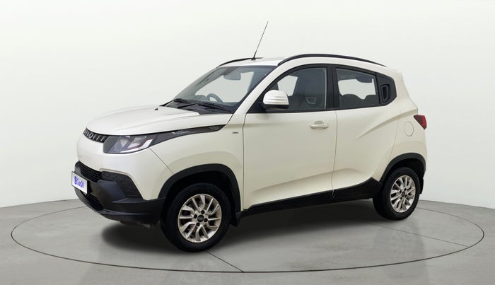 2017 Mahindra Kuv100 K6 PLUS 6 STR, Petrol, Manual, 1,23,281 km, Left Front Diagonal