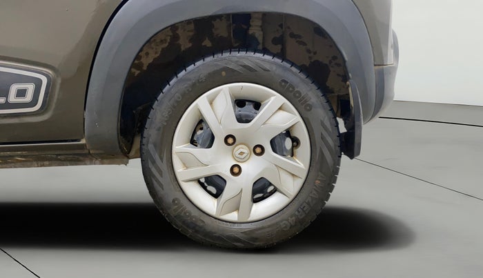 2020 Renault Kwid RXT 1.0 AMT (O), Petrol, Automatic, 1,19,976 km, Left Rear Wheel