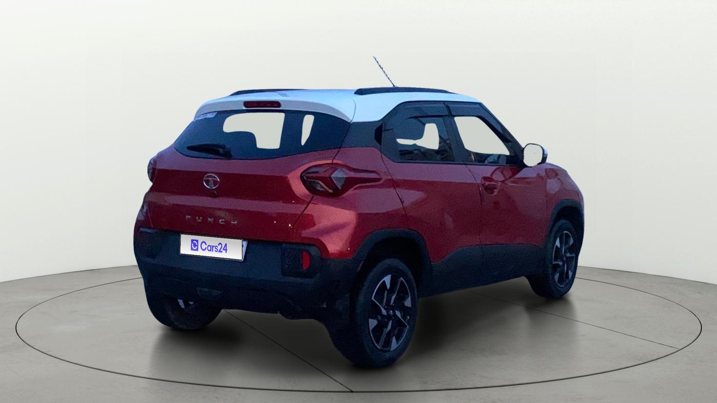 2022 Tata PUNCH CREATIVE  1.2 RTN DUAL TONE, Petrol, Manual, 85,586 km, Right Back Diagonal
