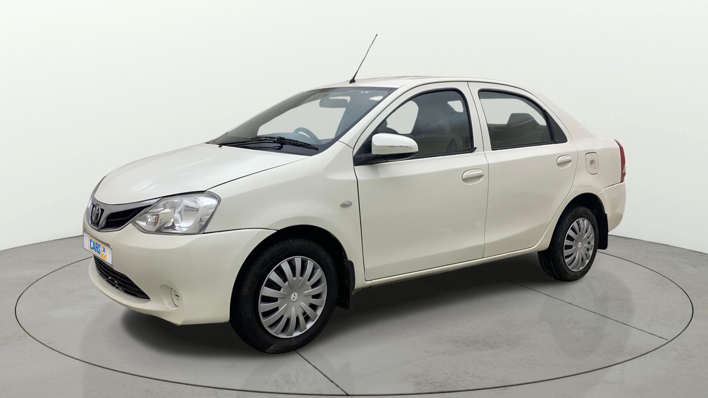 2015 Toyota Etios GD, Diesel, Manual, 86,217 km, Left Front Diagonal