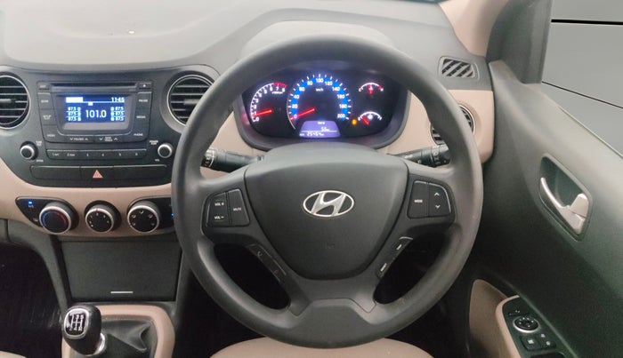 2015 Hyundai Xcent S 1.2, Petrol, Manual, 25,456 km, Steering Wheel Close Up