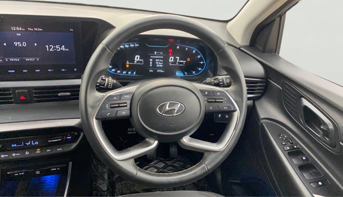 2022 Hyundai NEW I20 ASTA (O) 1.2 MT, Petrol, Manual, 37,724 km, Steering Wheel Close Up