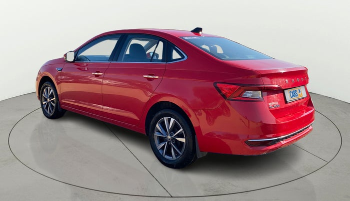 2022 Skoda SLAVIA STYLE 1.0L TSI AT, Petrol, Automatic, 20,469 km, Left Back Diagonal