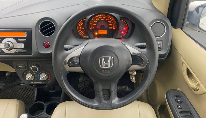 2014 Honda Amaze 1.2L I-VTEC SX, Petrol, Manual, 48,418 km, Steering Wheel Close Up