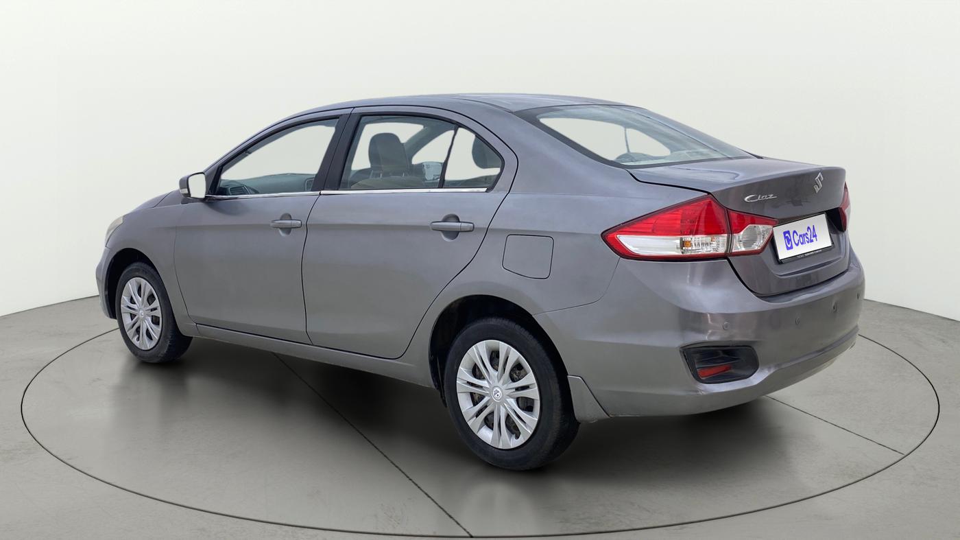 2017 Maruti Ciaz DELTA 1.4 MT PETROL, Petrol, Manual, 37,038 km, Left Back Diagonal
