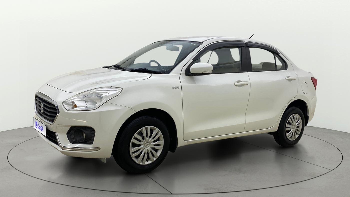 2018 Maruti Dzire VXI AMT, Petrol, Automatic, 76,599 km, Left Front Diagonal