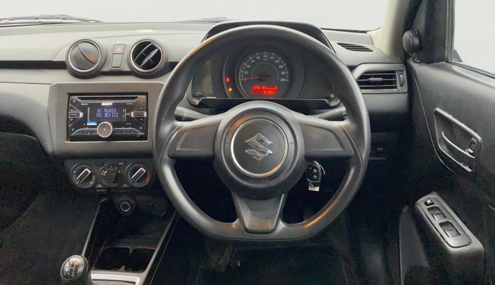 2019 Maruti Swift LXI, Petrol, Manual, 57,741 km, Steering Wheel Close Up