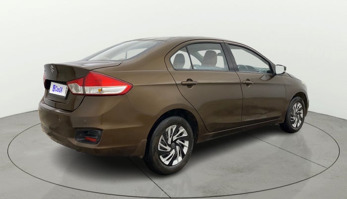 2017 Maruti Ciaz DELTA 1.4 AT PETROL, Petrol, Automatic, 1,21,537 km, Right Back Diagonal