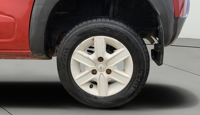 2017 Renault Kwid RXL 0.8 02 Anniversary Edition, Petrol, Manual, 72,573 km, Left Rear Wheel