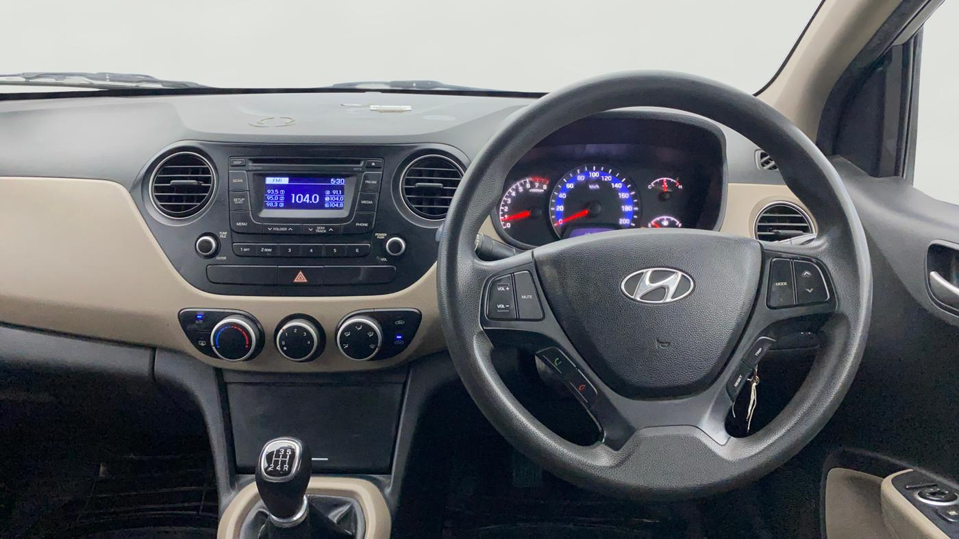 2015 Hyundai Xcent S 1.2, Petrol, Manual, 37,063 km, Steering Wheel Close Up