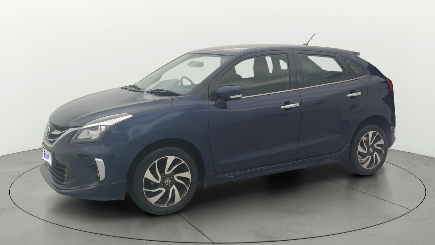 2019 Toyota Glanza V CVT, Petrol, Automatic, 24,627 km, Left Front Diagonal