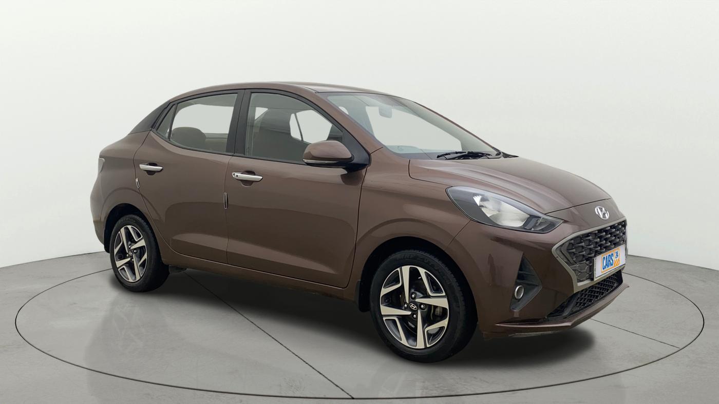 2021 Hyundai AURA SX 1.2, Petrol, Manual, 21,246 km, Right Front Diagonal