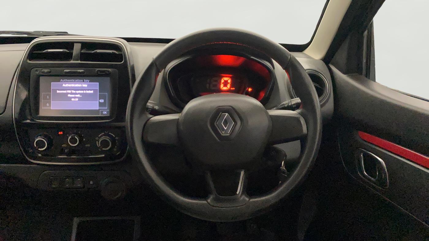 2018 Renault Kwid RXT 0.8 (O), Petrol, Manual, 31,642 km, Steering Wheel Close Up