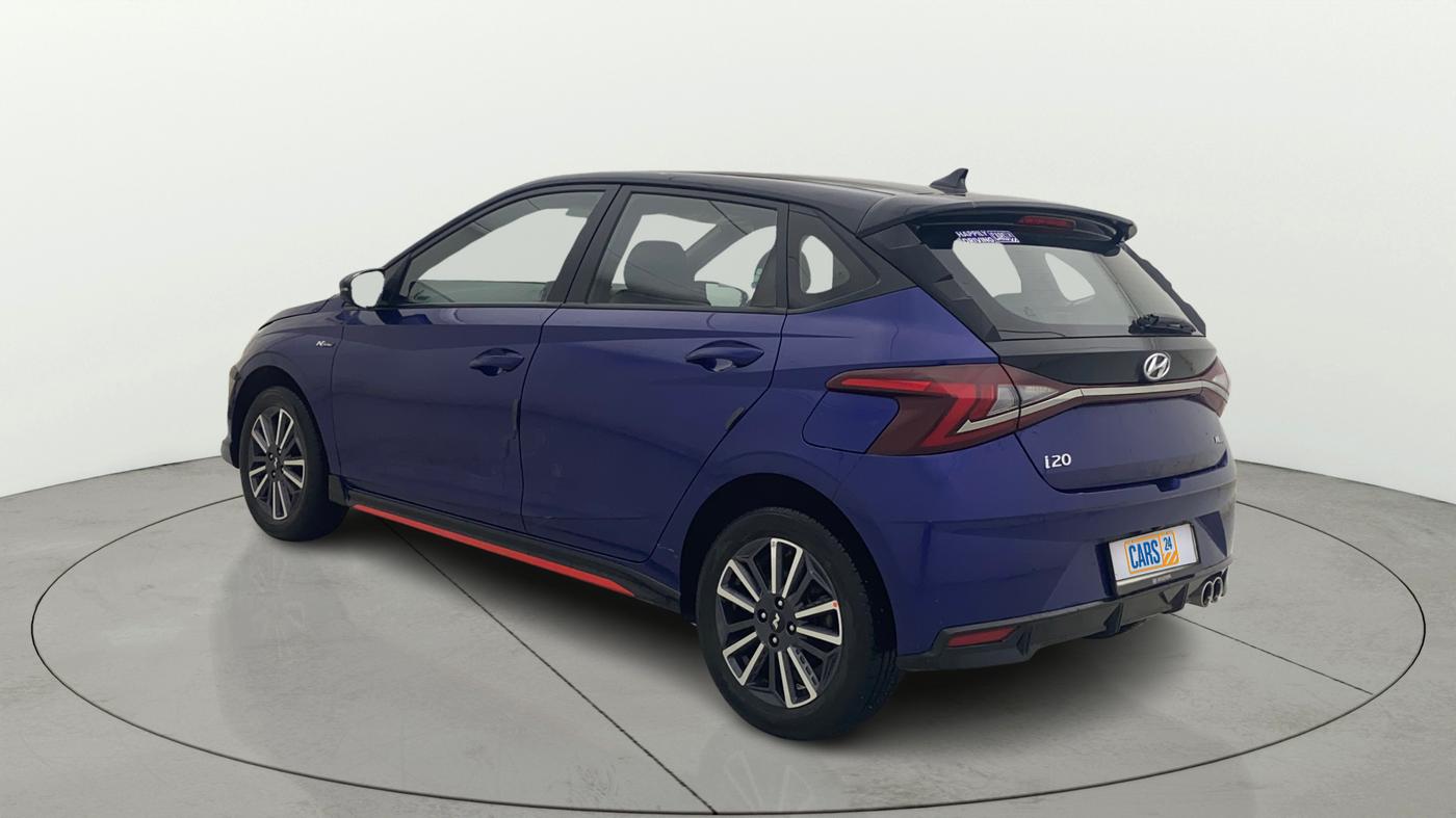 2021 Hyundai NEW I20 N LINE N8 1.0 TURBO GDI IMT DUAL TONE, Petrol, Manual, 39,410 km, Left Back Diagonal