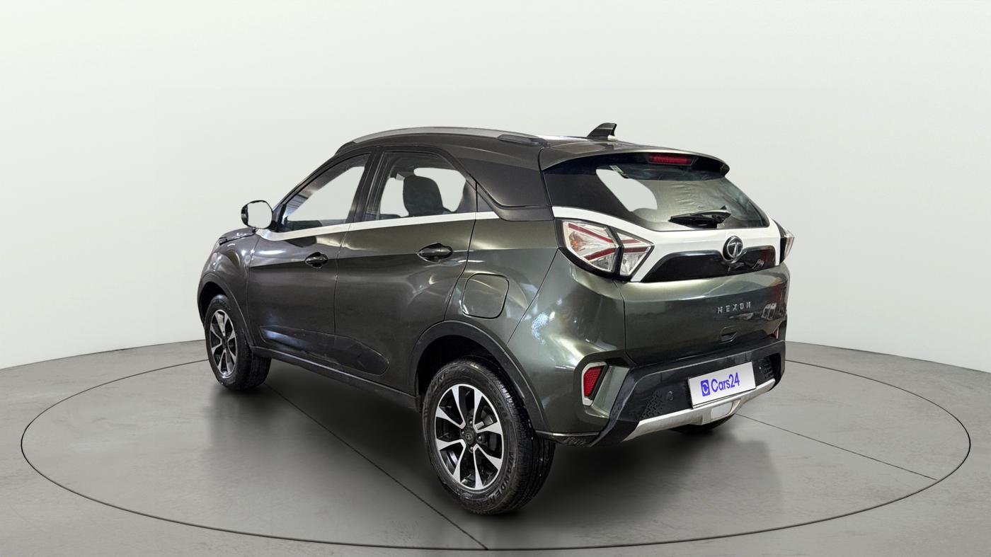 2021 Tata NEXON XZA PLUS SUNROOF PETROL, Petrol, Automatic, 73,686 km, Left Back Diagonal