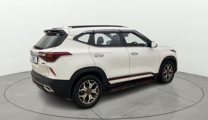 2021 KIA SELTOS GTX PLUS DCT 1.4 PETROL, Petrol, Automatic, 1,43,517 km, Right Back Diagonal