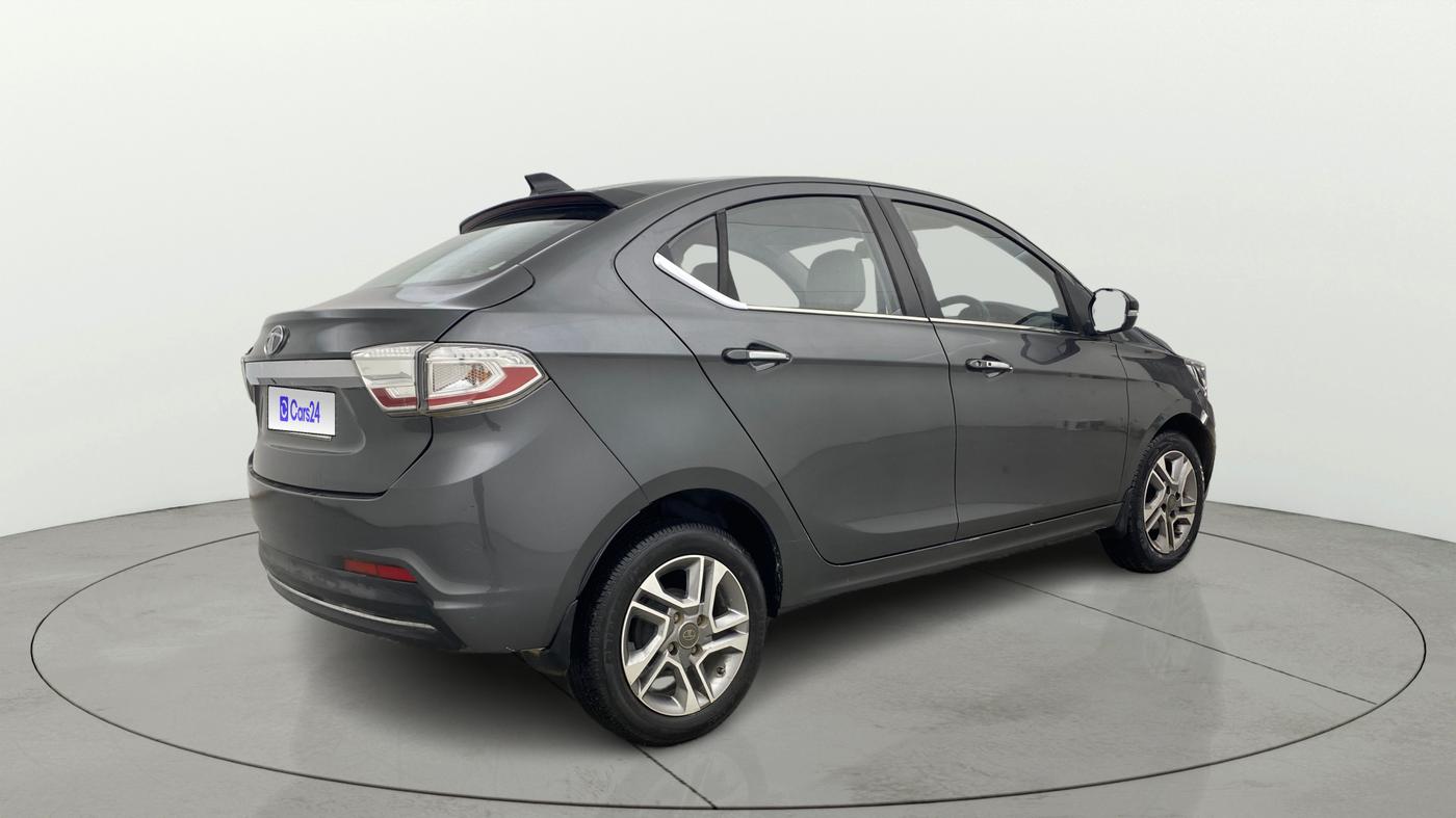 2022 Tata TIGOR XZA PLUS PETROL, Petrol, Automatic, 15,839 km, Right Back Diagonal