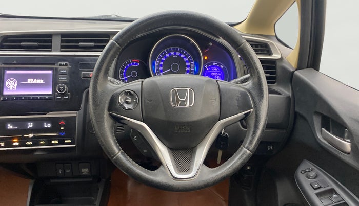 2017 Honda Jazz 1.2L I-VTEC V, Petrol, Manual, 1,00,405 km, Steering Wheel Close Up