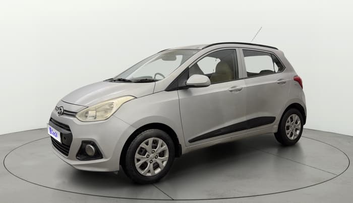 2015 Hyundai Grand i10 SPORTZ 1.2 KAPPA VTVT, Petrol, Manual, 67,049 km, Left Front Diagonal