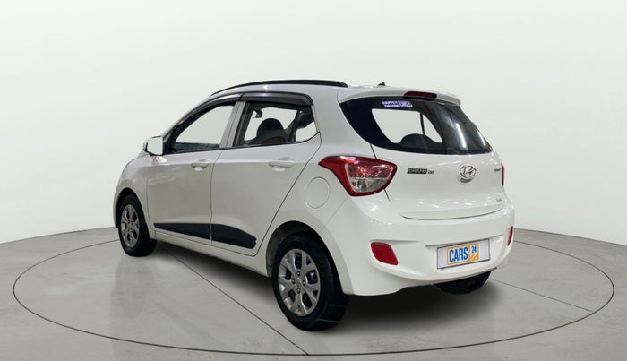 2016 Hyundai Grand i10 SPORTZ 1.2 KAPPA VTVT, Petrol, Manual, 61,854 km, Left Back Diagonal
